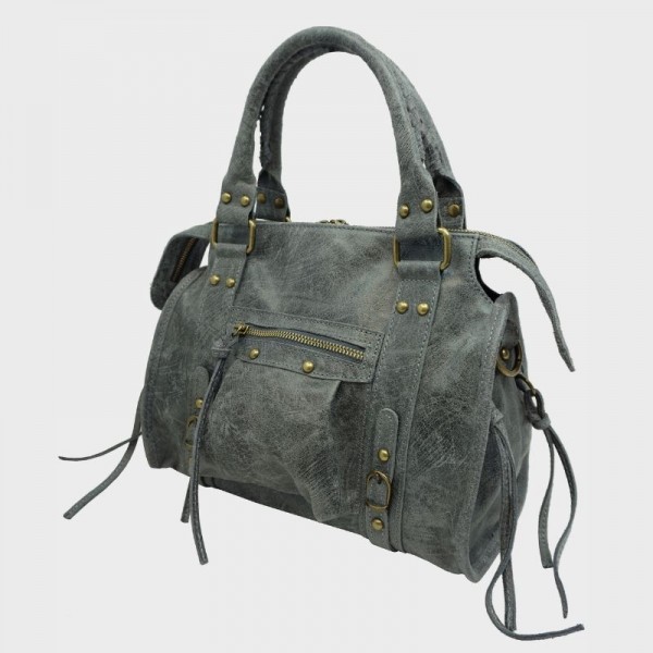 Anais - Sac à main en cuir Naples