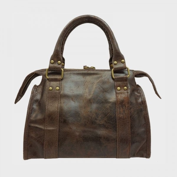 Anais - Sac à main en cuir Naples