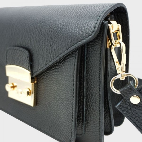 Anais - Sac bandoulière cuir Barbara