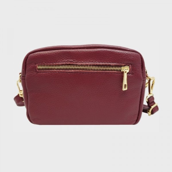 Anais - Sac bandoulière en cuir...