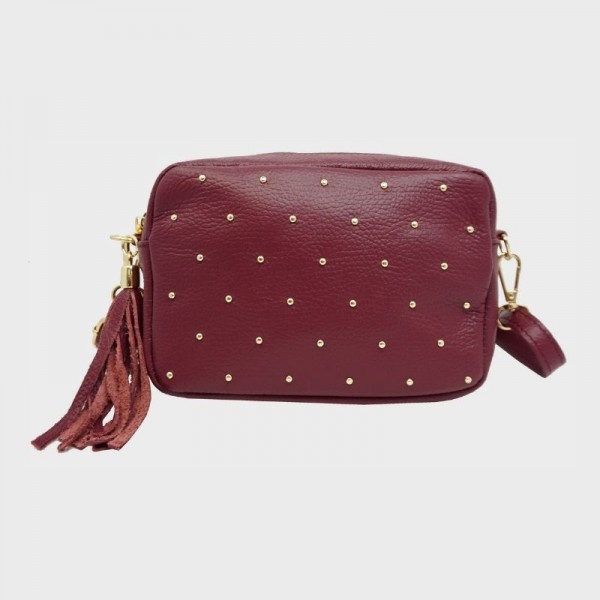 Anais - Sac bandoulière en cuir...