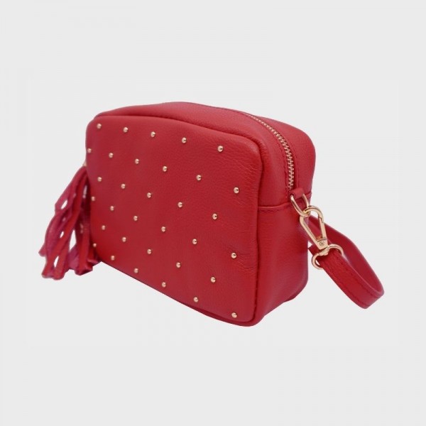 Anais - Sac bandoulière en cuir...