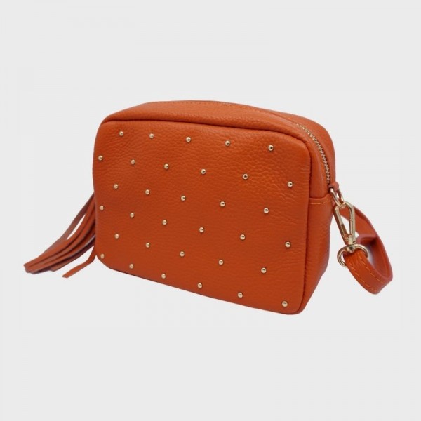 Anais - Sac bandoulière en cuir...