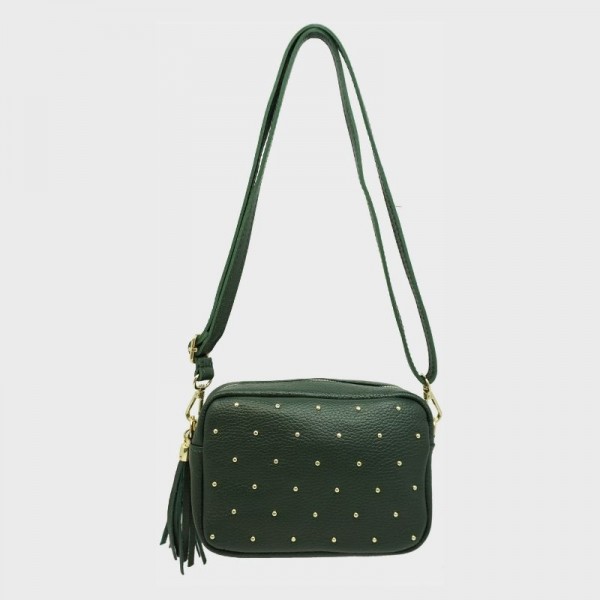 Anais - Sac bandoulière en cuir...