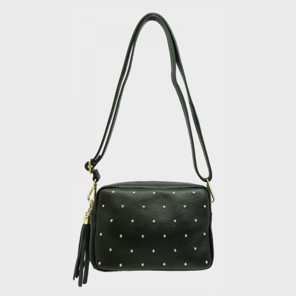 Anais - Sac bandoulière en cuir...