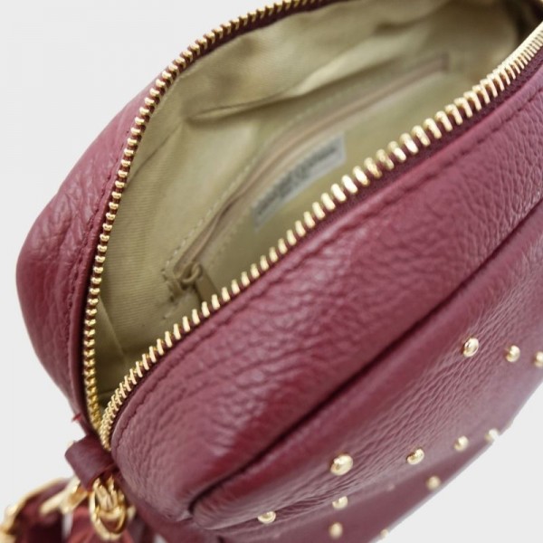 Anais - Sac bandoulière en cuir...