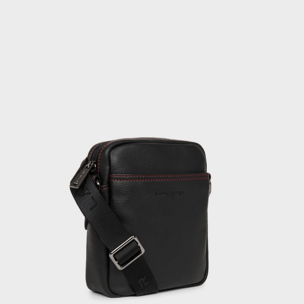 Lancaster - Petite sacoche en cuir... Lancaster - Petite sacoche en cuir...