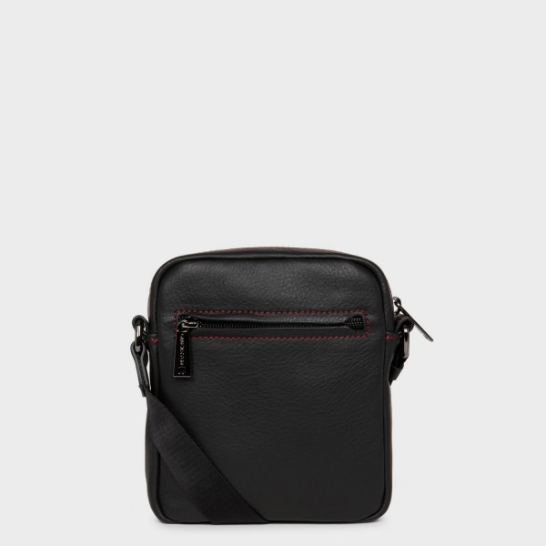 Lancaster - Petite sacoche en cuir... Lancaster - Petite sacoche en cuir...