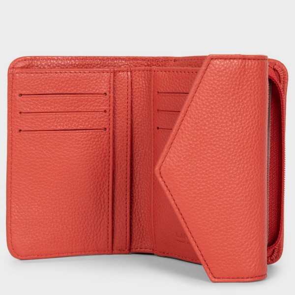 Lancaster - Portefeuille en cuir avec...