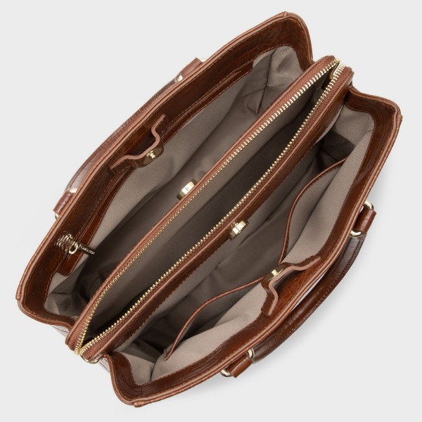 Lancaster - Sac à main Exotic Croco...