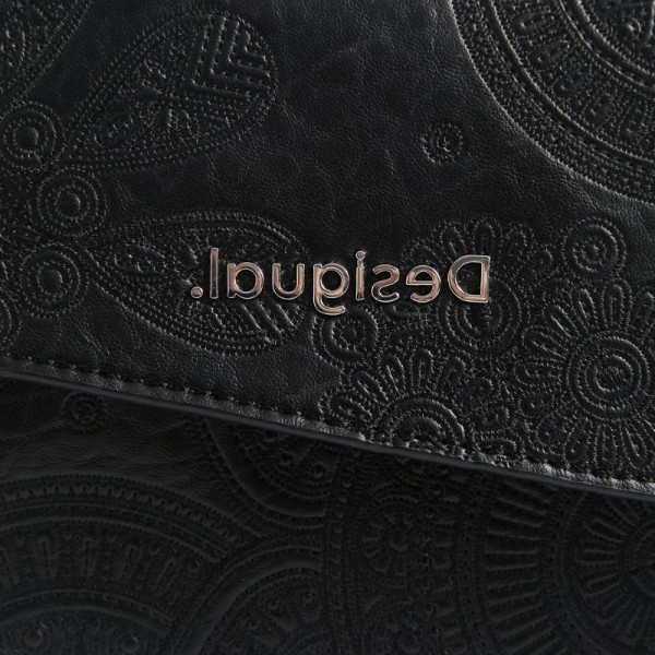 Desigual - Sac à main rabat mandalas...