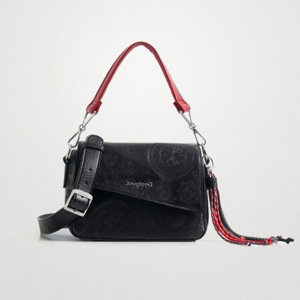 Desigual - Sac à main rabat mandalas...