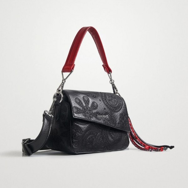 Desigual - Sac à main rabat mandalas...