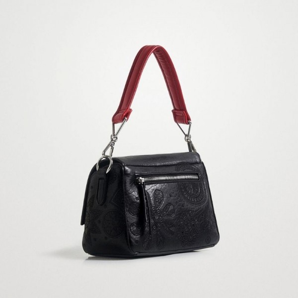 Desigual - Sac à main rabat mandalas...