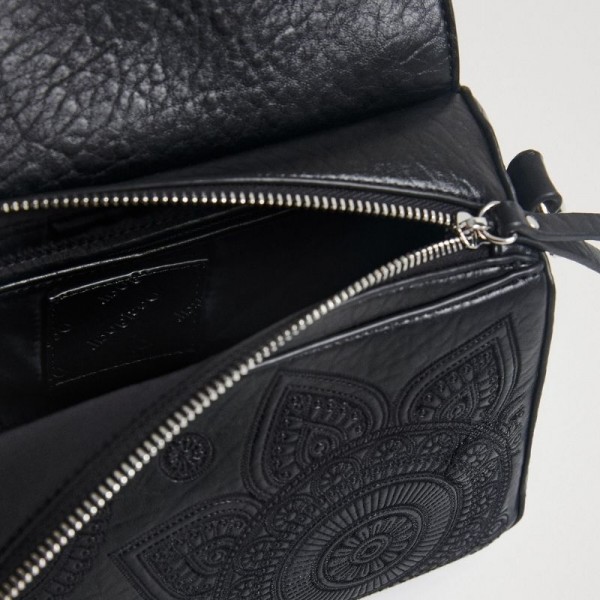 Desigual - Sac à main rabat mandalas...