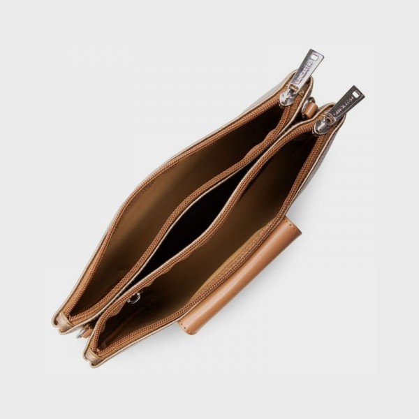 Lancaster - Sac bandoulière zippé 2... Lancaster - Sac bandoulière zippé 2...