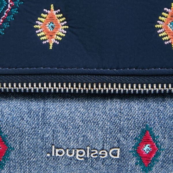 Desigual - Sac bandoulière brodé...