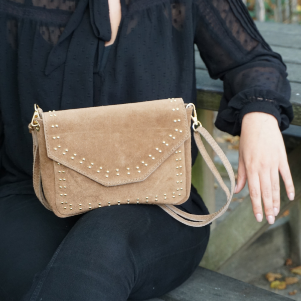 Anais - Sac bandoulière en cuir Melina