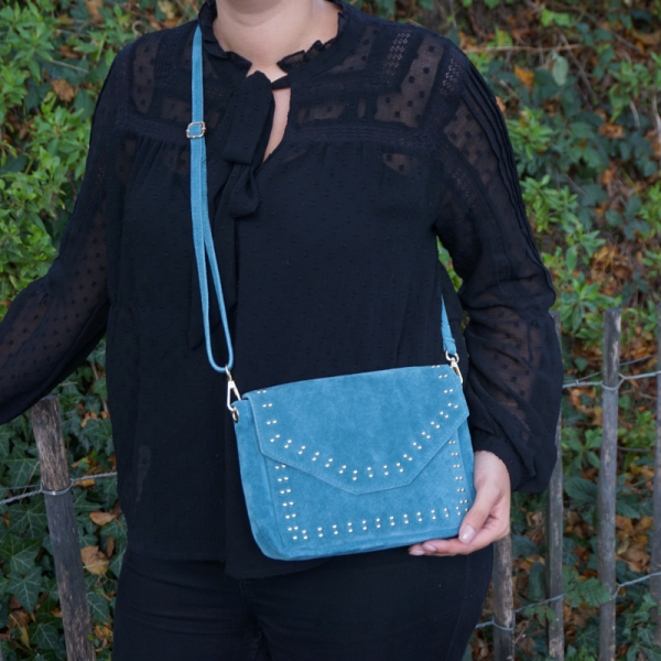 Anais - Sac bandoulière en cuir Melina