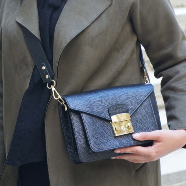 Anais - Sac bandoulière cuir Barbara