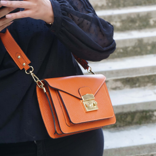 Anais - Sac bandoulière cuir Barbara