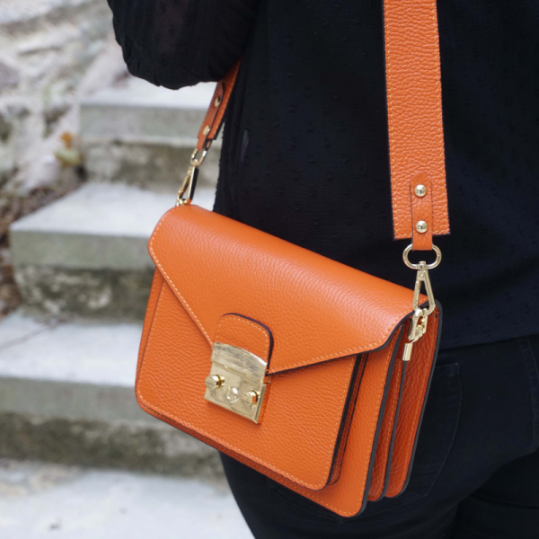 Anais - Sac bandoulière cuir Barbara