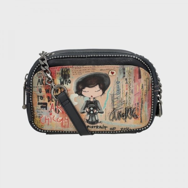 Anekke - Sac bandoulière avec chaîne...