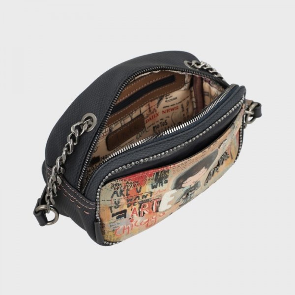 Anekke - Sac bandoulière avec chaîne...