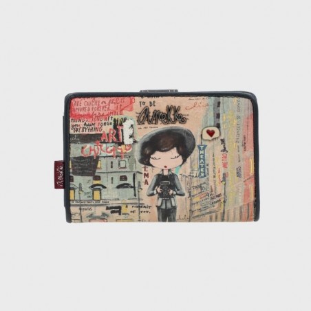 Portefeuille 33809-902 collection City Art de la marque Anekke