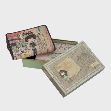 Portefeuille 33809-902 collection City Art de la marque Anekke