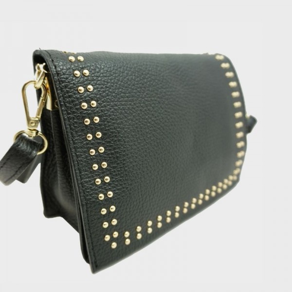 Anais - Petit sac clouté à rabat Kalie Anais - Petit sac clouté à rabat Kalie