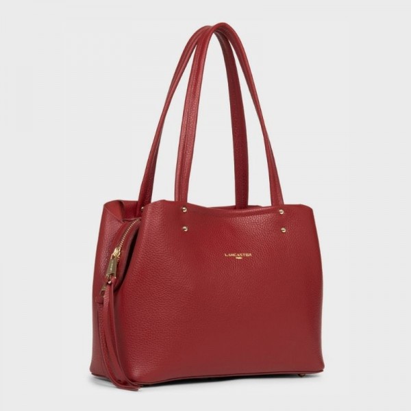 Lancaster - Sac porté épaule en cuir...