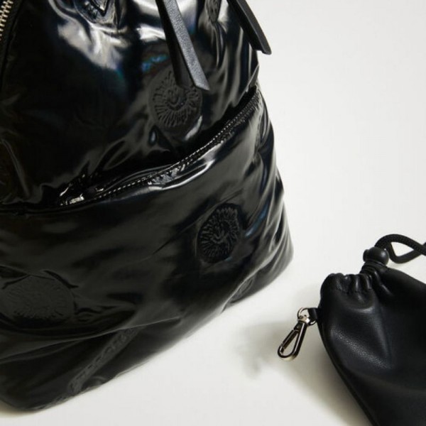 Desigual - Sac à dos matelassé vinyle... Desigual - Sac à dos matelassé vinyle...