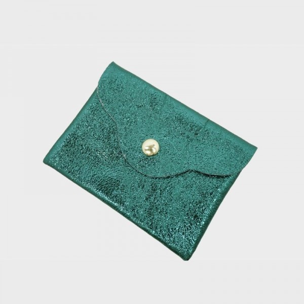 Anais - Porte cartes à pression en...