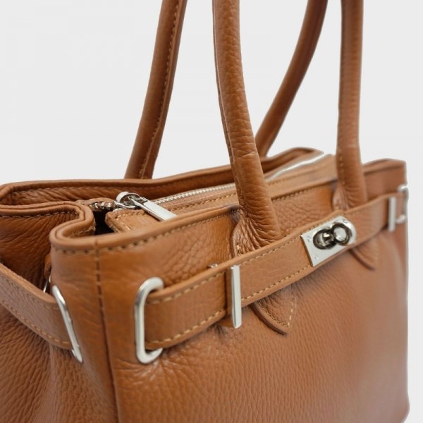 Anais - Grand sac à main en cuir...