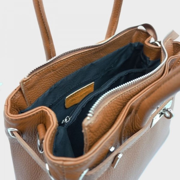 Anais - Grand sac à main en cuir...