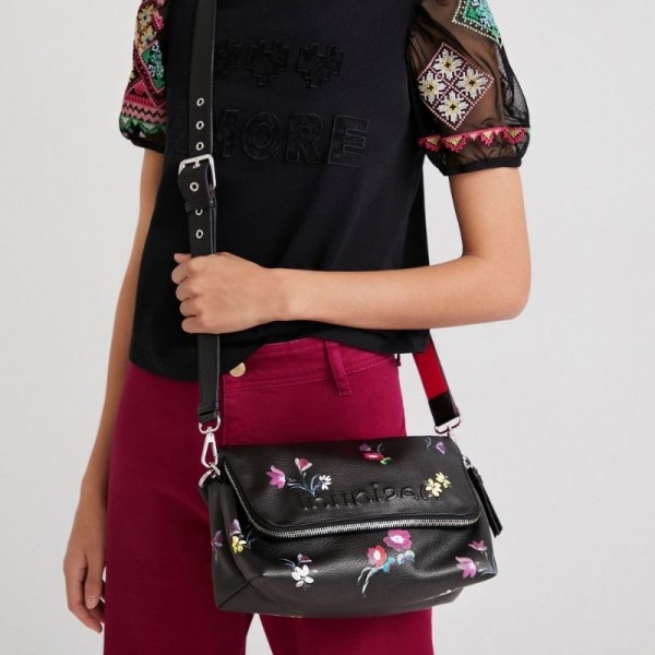 Sac bandoulière fleurs 22saxp14 Desigual