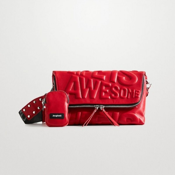 Sac bandoulière "Life is Awesome" 22saxp34 Desigual