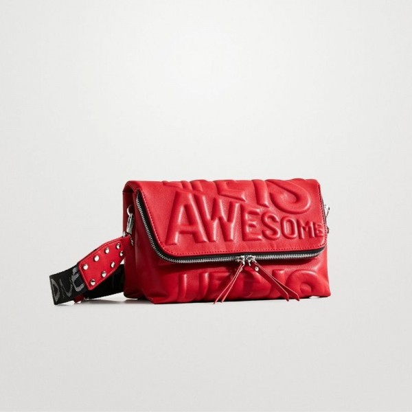 Sac bandoulière "Life is Awesome" 22saxp34 Desigual
