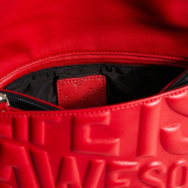 Desigual - Sac bandoulière "Life is...