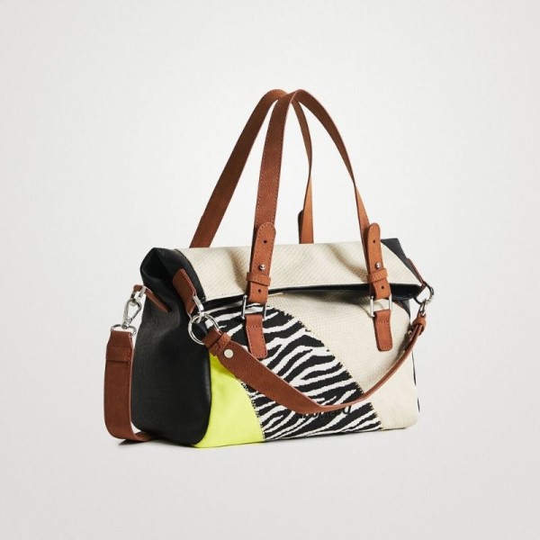 Desigual - Sac à main patchwork...