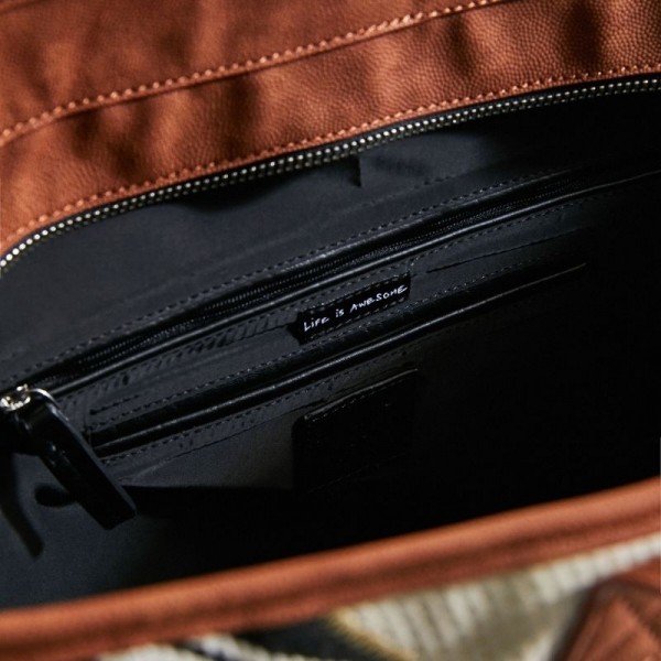 Desigual - Sac cabas XL patchwork...