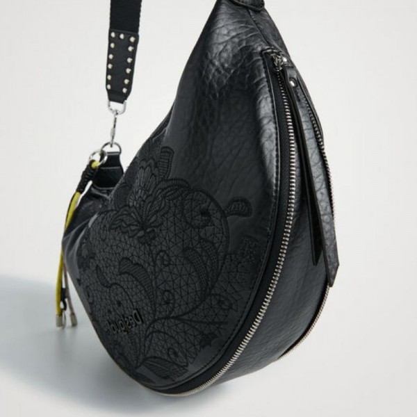 Desigual - Sac bandoulière broderies... Desigual - Sac bandoulière broderies...