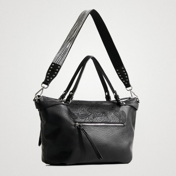 Desigual - Sac bandoulière avec...