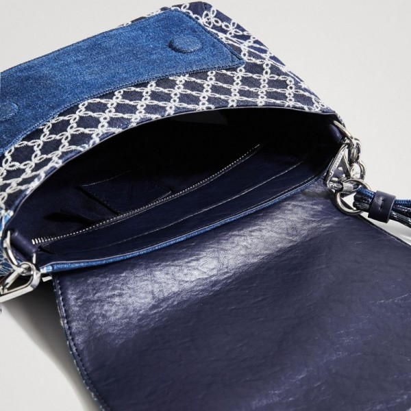 Desigual - Sac bandoulière denim...