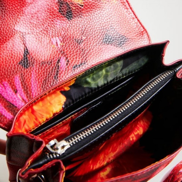 Desigual - Sac bandoulière floral...