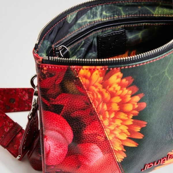 Desigual - Sac bandoulière floral...