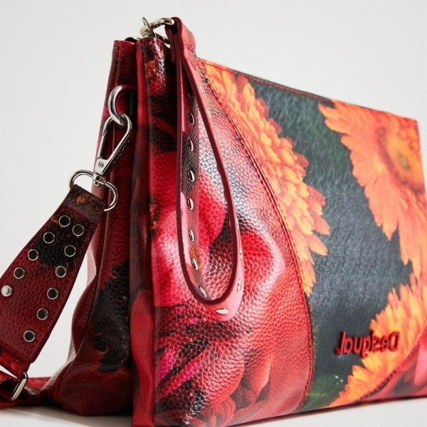 Desigual - Sac bandoulière floral...