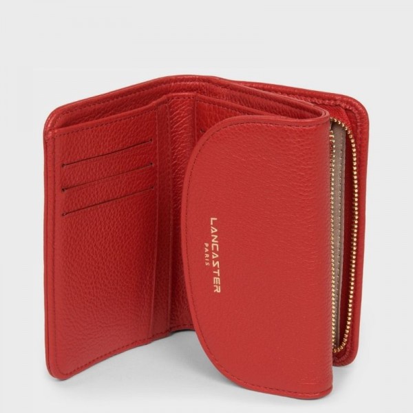 Lancaster - Portefeuille en cuir avec...