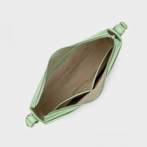 Lancaster- Sac demi-lune en cuir... Lancaster- Sac demi-lune en cuir...